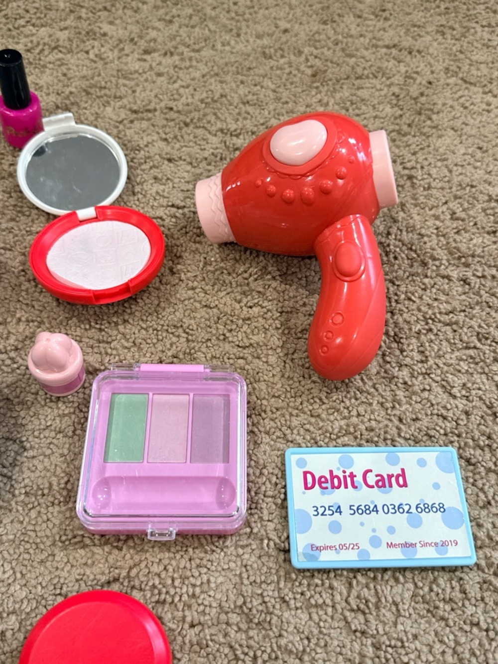 Kids Pretend Play Beauty & Shopping Accessory Set Toy Bundle Fun Lot - Picture 6 of 7